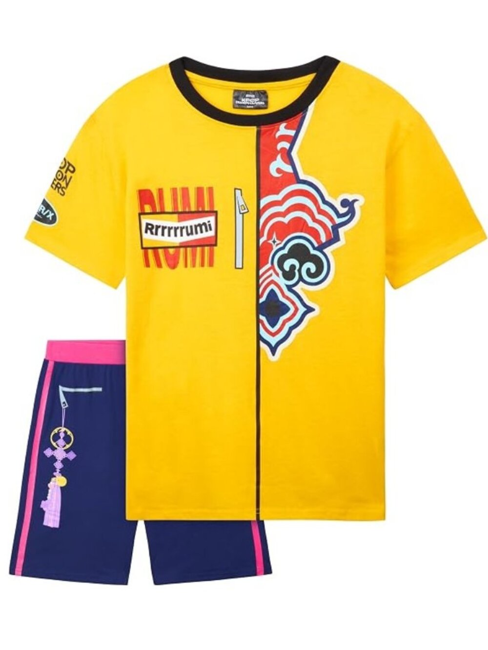 NWT: K-Pop Demon Hunters Pajama Set - Girls 7-8 Years
